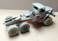 PS35293   URAL-44202 Saddle Tractor with Vi3 Tyres – for Trumpeter Ural-4320 (1072) (resin) (attach3 75809)