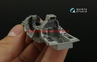 QDS-48408   3D Декаль интерьера кабины F-16D block 50 (Kinetic 2022 tool) (Малая версия) (attach2 75182)