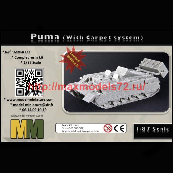 MM-R122   Puma (with Carpet system) 1/87 (thumb75416)