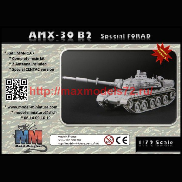 MM-R167    AMX-30 B2 Special FORAD (thumb75491)