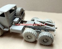 PS35293   URAL-44202 Saddle Tractor with Vi3 Tyres – for Trumpeter Ural-4320 (1072) (resin) (attach2 75809)