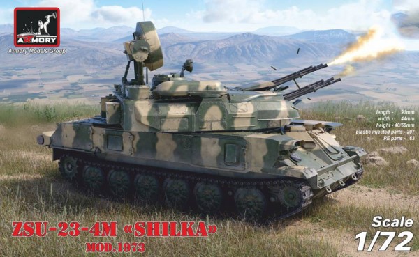 AR72444   ZSU-23-4M/M3/M2 "Shilka", Soviet SPAAG (1/72) (thumb80987)