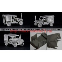 MM-R131    M-151 Mutt (with car cover) (attach1 75430)