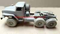 PS35293   URAL-44202 Saddle Tractor with Vi3 Tyres – for Trumpeter Ural-4320 (1072) (resin) (attach1 75809)