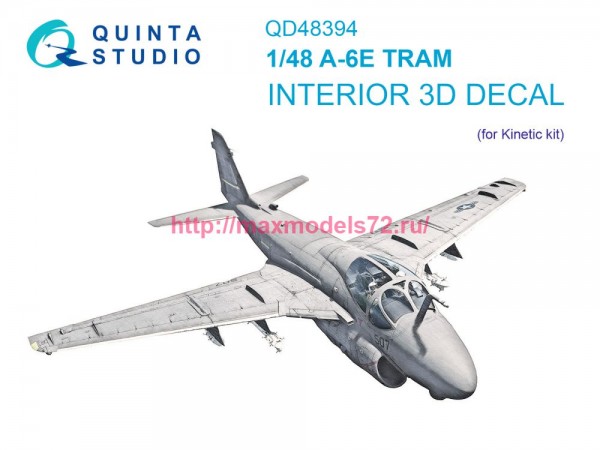 QD48394   3D Декаль интерьера кабины A-6E TRAM (Kinetic) (thumb77722)