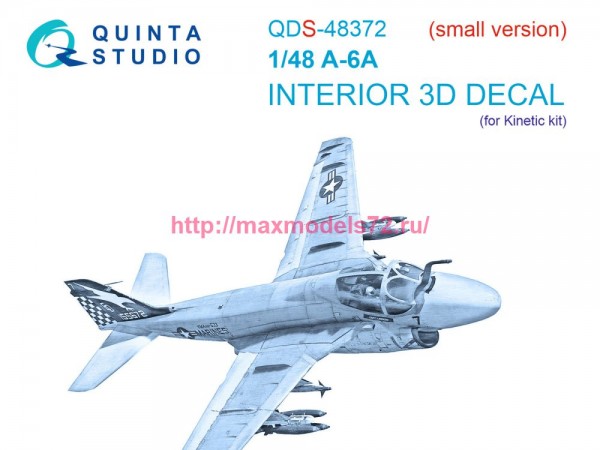 QDS-48372   3D Декаль интерьера кабины A-6A (Kinetic) (Малая версия) (thumb77652)