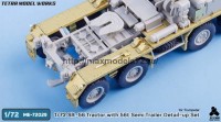 TetraME-72029   1/72 Slt-56 Tractor with 56t Semi Trailer Detail-up Set (for Trumpeter) (attach4 77047)