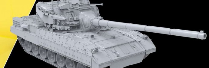 AMA72380   Российский тяжелый танк Объект 195  1/72 (thumb79797)