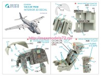 QD48394   3D Декаль интерьера кабины A-6E TRAM (Kinetic) (attach3 77722)