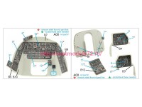 QDS-35110   3D Декаль интерьера кабины Ми-17 (Trumpeter) (малая версия) (attach3 77426)