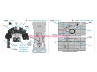 QDS-48391   3D Декаль интерьера кабины Macchi C.205 Veltro (Hasegawa/Italeri) (Малая версия) (attach3 77707)