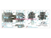 QDS-48395   3D Декаль интерьера кабины F-14A (Hobby Boss) (Малая версия) (attach3 77737)