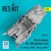 RSU32-0079   Martin-Baker Mk.10Q ejection seat for Mirage 2000C/Mirage 2000-5  (1/32) (attach2 76898)