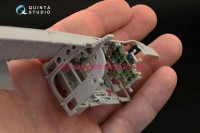 QD32026   3D Декаль интерьера кабины A6M5 (Mitsubishi prod.) (Tamiya) (attach2 78209)