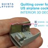 QD48439   Стеганая обивка для кабин самолетов США (для всех моделей) (thumb78905)
