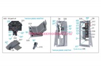 QDS-32004   3D Декаль интерьера кабины P-51D (Late) (Tamiya) (малая версия) (attach2 78117)