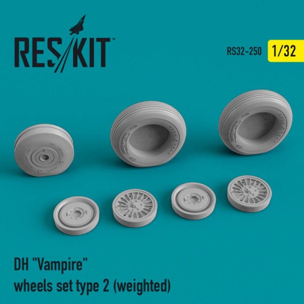 RS32-0250   DH "Vampire" wheels set type 2 (weighted) (1/32) (thumb76719)