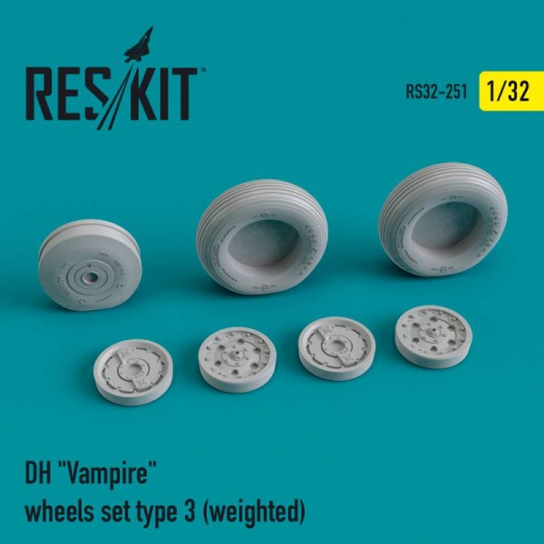 RS32-0251   DH "Vampire" wheels set type 3 (weighted) (1/32) (thumb76721)