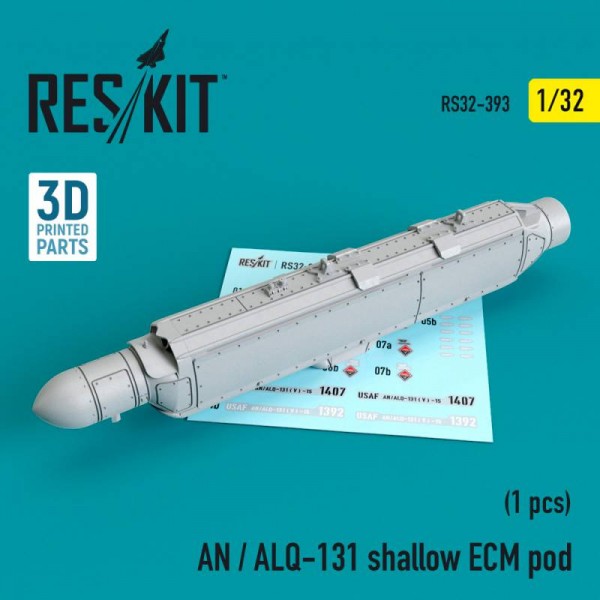 RS32-0393   AN / ALQ-131 shallow ECM pod (A-7, A-10, F-4, F-16, F-111, C-130) (1/32) (thumb76775)
