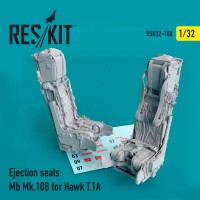 RSU32-0100   Ejection seats Mb Mk.10B for Hawk T.1A (3D Printed) (1/32) (thumb76939)