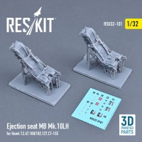 RSU32-0101   Ejection seat MB Mk.10LH for Hawk T.2,67,100/102,127,CT-155 (3D Printed) (1/32) (attach1 76941)