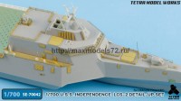 TetraSE-70042   1/700 USS Independence LCS-2 Detail-up Set (Dragon_smart kit) (attach2 77078)