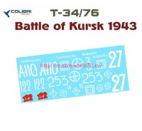 CD72154   Т-34/76 мod 1942/43 Factory 183 Part I Battle of Kursk 1943 (35090) (attach1 77022)