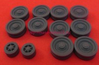 OKBS72544DP   Wheels for Cromwell, type 1, smooth tire and 3 greasers (thumb79341)