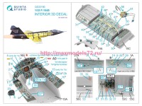 QD32180   3D Декаль интерьера кабины F-104S (Italeri) (attach3 80289)