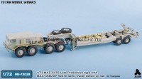 TetraME-72028   1/72 MAZ-537G Late Production type with MAZ/ChMZAP 5247G semitrailer Detail-up Set (for Trumpeter) (attach1 77038)