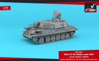 AR72442   ZSU-23-4V «Shilka» mod.1967, Soviet SPAAG (1/72) (attach4 80967)