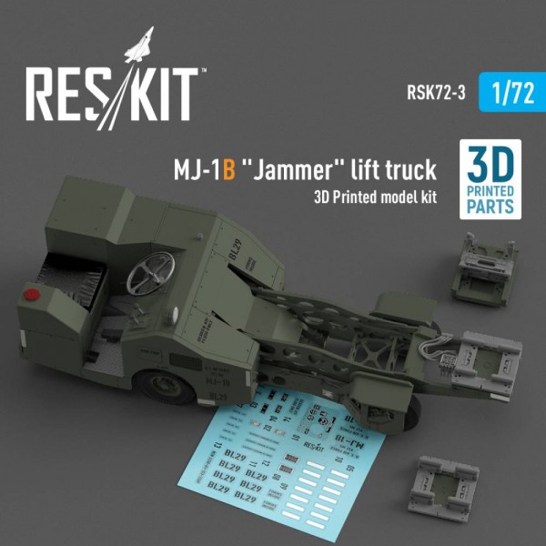 RSK72-0003   MJ-1B "Jammer" lift truck (3D Printed model kit) (1/72) (thumb79579)