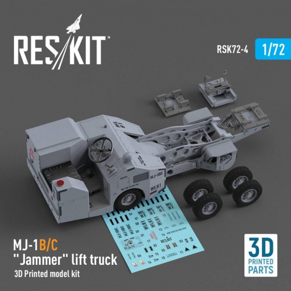 RSK72-0004   MJ-1B/C "Jammer" lift truck  (3D Printed model kit) (1/72) (thumb79582)