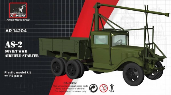 AR14204   AS-2 Soviet WWII airfield starter on GAZ-AAA chassis  (1/144) (thumb81138)
