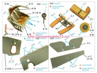 QD32196   3D Декаль интерьера кабины Nieuport XXIII (CSM) (attach3 81274)