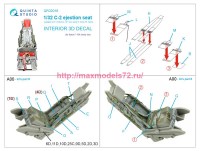 QR32016   Кресло C-2 для семейста F-104 (Italeri) (attach3 81387)