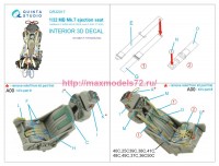 QR32017   Кресло MB Mk.7 для семейста F-104 (Italeri) (attach3 81392)