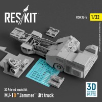 RSK32-0005   MJ-1B «Jammer» lift truck (3D Printed model kit) (1/32) (attach1 79462)