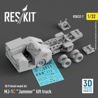 RSK32-0007   MJ-1C «Jammer» lift truck  (3D Printed model kit) (1/32) (attach1 79468)