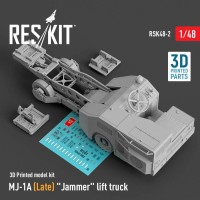 RSK48-0002   MJ-1A (Late) «Jammer» lift truck  (3D Printed model kit) (1/48) (attach1 79514)