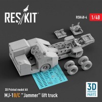 RSK48-0004   MJ-1B/C «Jammer» lift truck  (3D Printed model kit) (1/48) (attach1 79520)