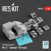 RSK48-0005   MJ-1C «Jammer» lift truck  (3D Printed model kit) (1/48) (attach1 79523)