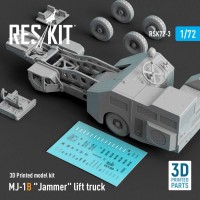 RSK72-0003   MJ-1B «Jammer» lift truck (3D Printed model kit) (1/72) (attach1 79579)