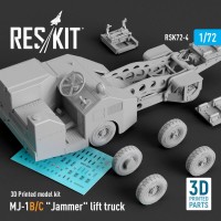 RSK72-0004   MJ-1B/C «Jammer» lift truck  (3D Printed model kit) (1/72) (attach1 79582)