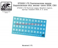 SGD72009 1:72 Набор декалей тактические знаки 2024 (thumb80454)