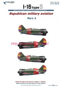 CD72176   I-16 type 5  Republican military aviation. Part II (thumb83119)