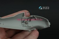 QD48467   3D Декаль интерьера кабины Macchi MC.200 Saetta (Поздний) (Italeri/Tamiya) (attach2 81225)