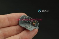 QD72153   3D Декаль интерьера кабины P-47D Thunderbolt Bubbletop (Tamiya) (attach2 81156)