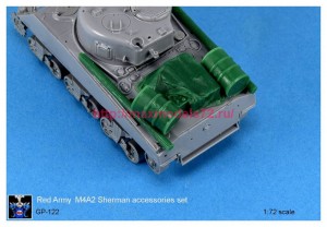 GP_122   Набор укладки имущества для М4А2 Шерман РККА   Red Army "Shermam" M4A2 accessories set (attach1 81807)