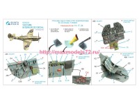 QD32223   3D Декаль интерьера кабины P-40M (Hasegawa) (attach3 82878)